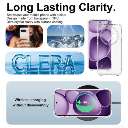 For OPPO Find X8s+ imak Shockproof Airbag TPU Phone Case(Transparent) by imak