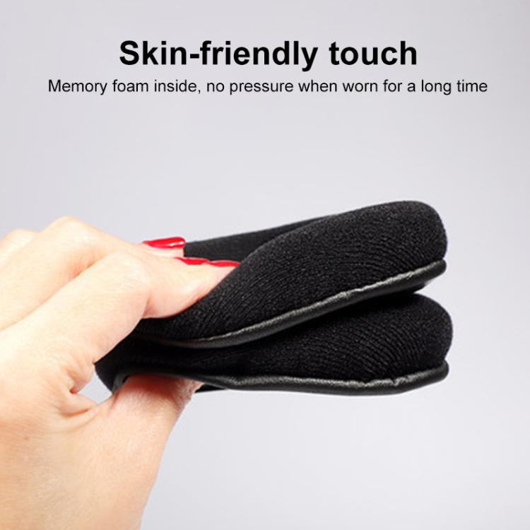 1 Pair Insert Replacement Earpads For Logitech G Pro X, Material:Lambskin(Black) by bashfashion