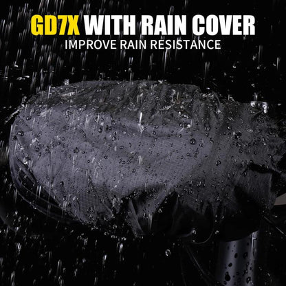 WILD MAN GD7X Mountain Bicycle EVA Hard Shell Handlebar Bag Quick Release Bracket(Army Green) by WILD MAN