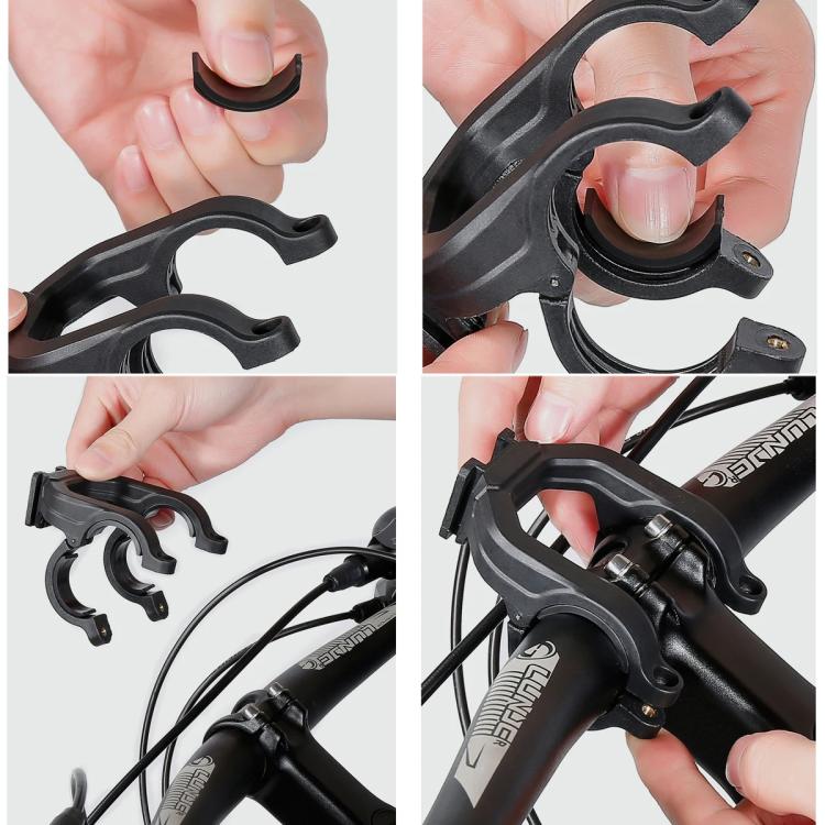 WILD MAN GD7X Mountain Bicycle EVA Hard Shell Handlebar Bag Quick Release Bracket(Army Green) by WILD MAN