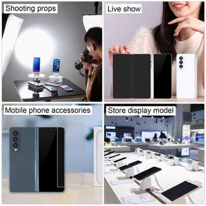 For Samsung Galaxy Z Fold4 Black Screen Non-Working Fake Dummy Display Model(Black) by bashfashion