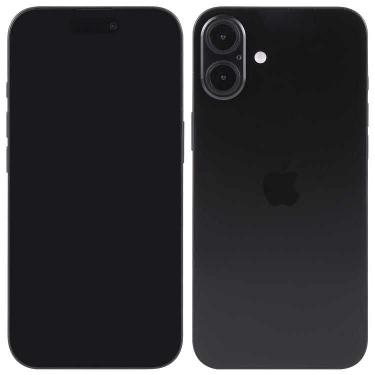 For iPhone 16 Plus Black Screen Non-Working Fake Dummy Display Model (Black) by bashfashion