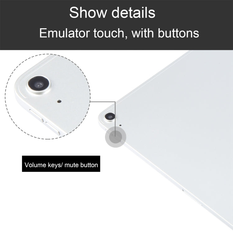 For iPad Air 13 2024 Black Screen Non-Working Fake Dummy Display Model (White) by bashfashion