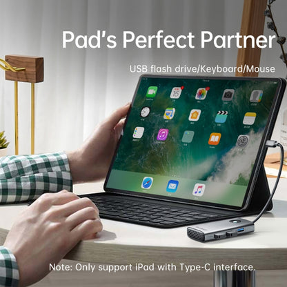 ORICO PW11-6P Type-C / USB-C 6-in-1 5Gbps Multifunction Docking Station (Silver) by ORICO