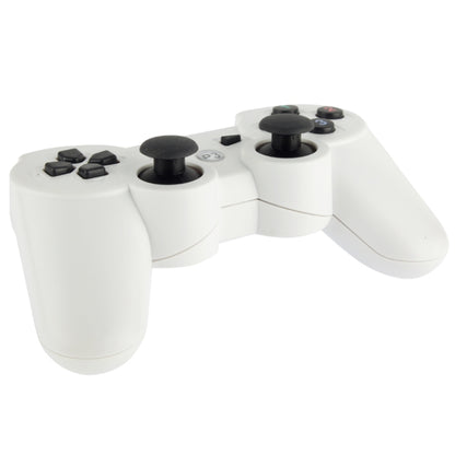 Double Shock III Wireless Controller, Manette Sans Fil Double Shock III for Sony PS3, Has Vibration Action(with logo)(White) by bashfashion