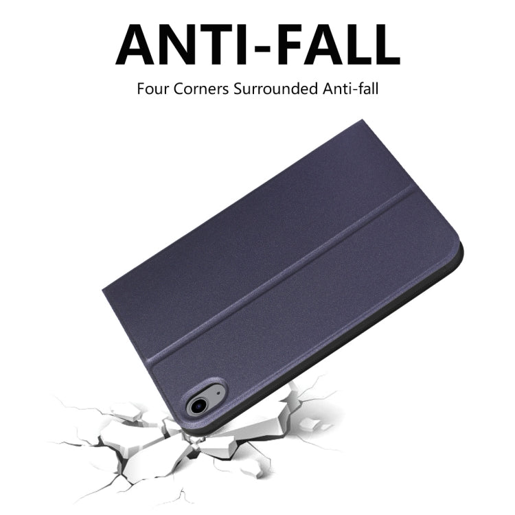 For iPad mini 2024 / mini 6 ENKAY Horizontal Flip PU Leather + TPU Smart Tablet Case with Holder & Sleep / Wake-up Function(Black) by ENKAY