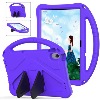 For Samsung Galaxy Tab A8 10.5 2021 X200 / X205 EVA Shockproof Tablet Case with Holder(Purple) by bashfashion