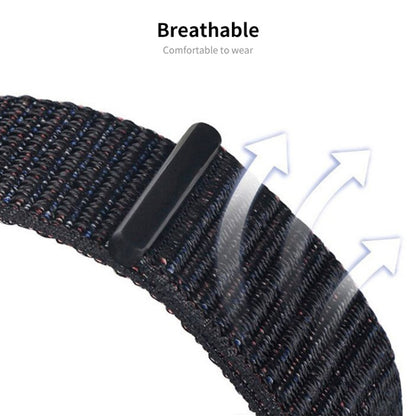 For Xiaomi Mi Band 8 ENKAY Hat-Prince 2 in 1 Set Full Coverage Screen Protector + Nylon Loop Watch Band(Orange) by ENKAY