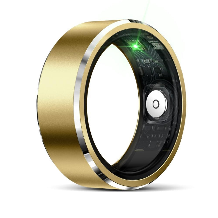 R5 SIZE 10 Smart Ring, Support Health Monitoring / Multiple Sports Modes(Gold) by bashfashion
