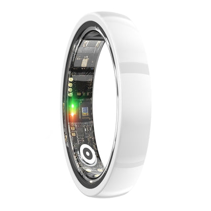 R1000 SIZE 10 Smart Ring, Support Heart Rate / Blood Oxygen / Sleep / Multiple Sports Modes(White) by bashfashion
