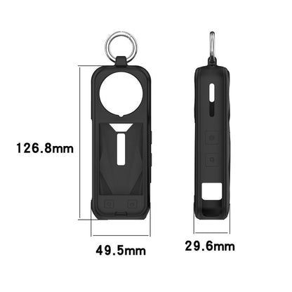 For Insta360 X5 Silicone Protective Case(Ice Lake Green) by bashfashion