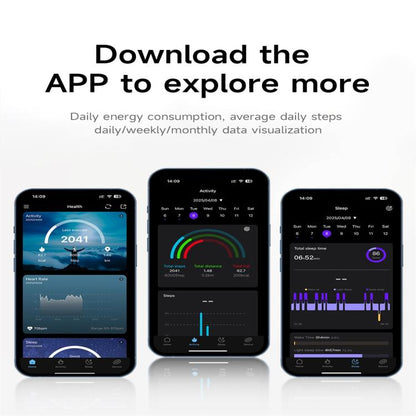 SY01 SIZE 11 Smart Ring, Support Heart Rate / Blood Oxygen / Sleep Monitoring / Multiple Sport Modes(Black) by bashfashion