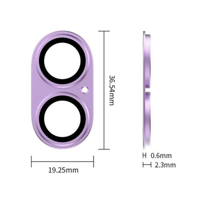 For iPhone 17 Kalebol Armor Full-Coverage Metal Lens Ring Protector Film(Black) by Kalebol