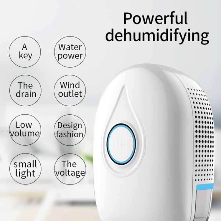 GZ-1901 Semiconductor Mini Dehumidifier Household Small Dehumidifier Bedroom Dehumidifier Moisture Absorber, Product specification: UK Plug(Charm Red) by bashfashion