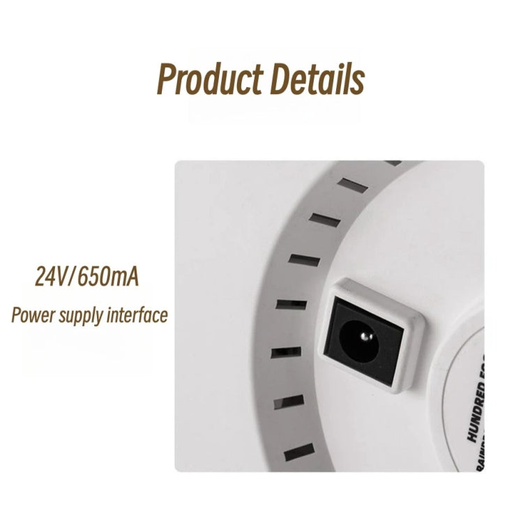 UFO Water Drop Aromatherapy Humidifier Desktop Remote Control Diffuser, Plug: AU Plug(Wood Grain) by bashfashion