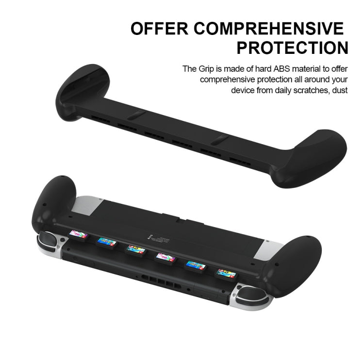 JYS NS217 Host Handle With Game Card Storage For Switch OLED(Black) by JYS