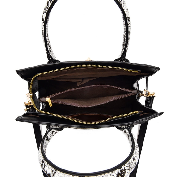 2613 2 In 1 Large Capacity Stone Pattern Bags(Khaki) by bashfashion