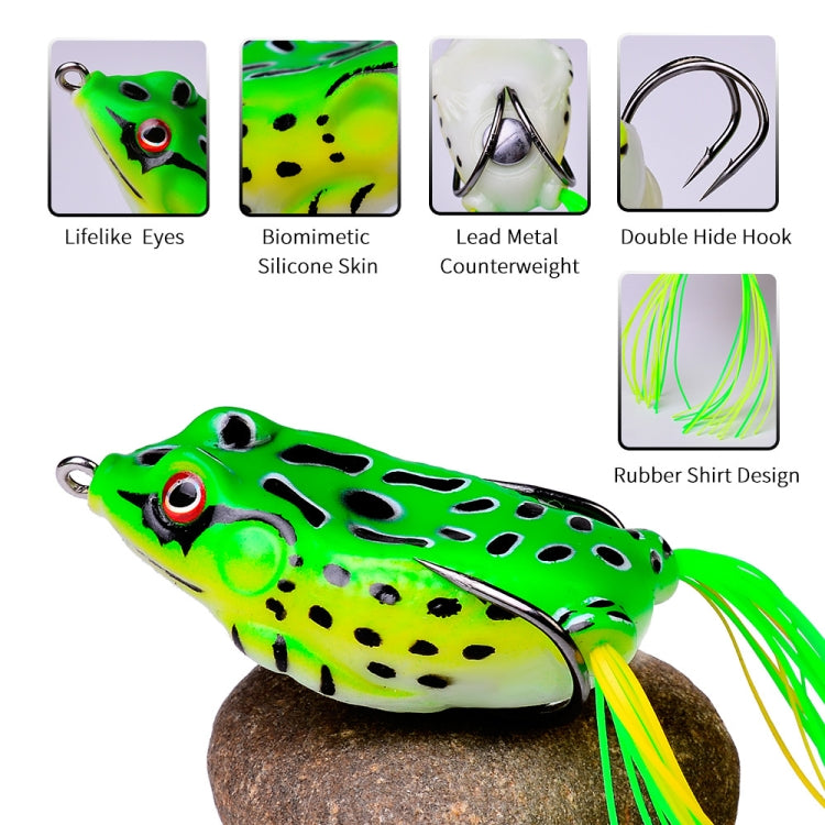 Thunder Frog Road Lure Fake Bait Simulation Soft Bait, Specification: 13g 6cm(D) by bashfashion