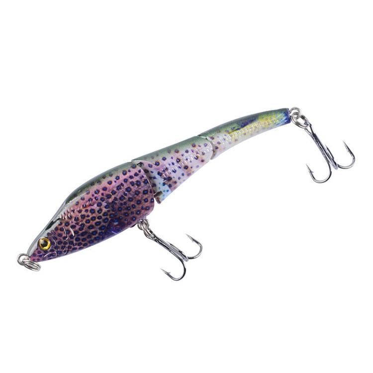 LB22 9.5cm/8.9g Multi-section VIB Plastic Hard Lures Painted Bionic Lures(1) by bashfashion