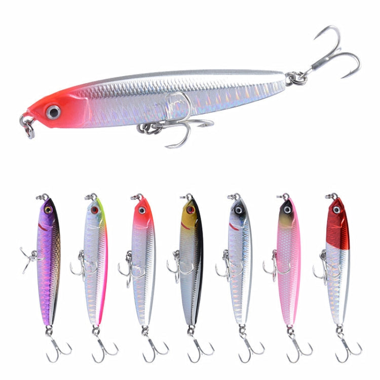 2 PCS CH79 Hard Bait Long Casting Sinking Pencil False Lure, Specification: 10.4cm 18g(5) by bashfashion