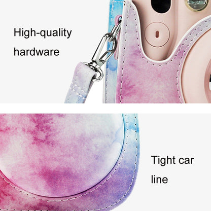 For Instax Mini11 / 9 / 8 PU Cortex Retro Camera Bag Protective Cover(Fantastic Cloud) by CAIUL