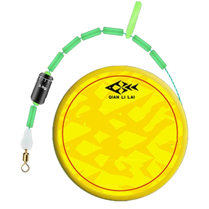 2pcs Outdoor Fishing Anti-tangle Spotted Invisible Line Set with Scale, Size: 4.5m(3.5) by bashfashion