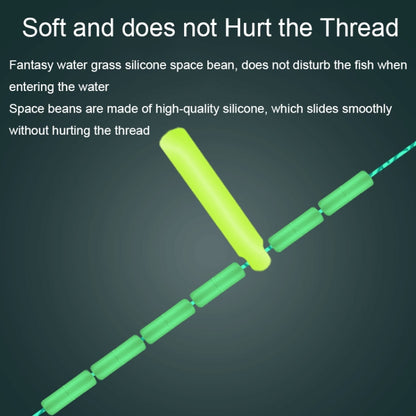 2pcs Outdoor Fishing Anti-tangle Spotted Invisible Line Set with Scale, Size: 6.3m(1.2) by bashfashion