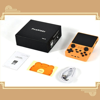 POWKIDDY RGB20S 3.5-Inch IPS Screen Retro Open Source Handheld Game Console 16GB+64GB 15,000 Games(Black) by bashfashion