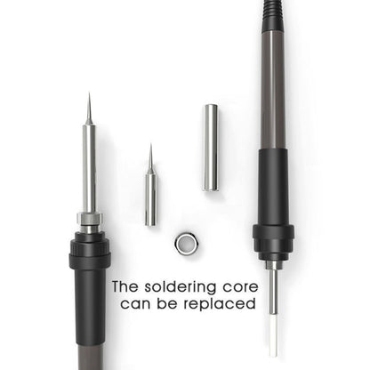 BAKU BA-601C+ Digital Display 2-In-1 Electric Soldering Iron Heat Exchanger Mobile Phone Maintenance Desoldering US Plug 110V by BAKU