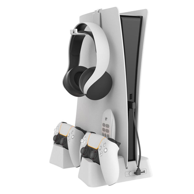 Iplay HBP-351 For Sony PS5 Digital Version Host Cooling Base Bracket Multifunctional Handle Charging Stand(Black) by iplay