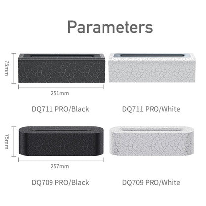 Lava Flame Aromatherapy Machine Air Atomizing Humidifier With Colorful Light, Model: DQ709 Pro White by bashfashion