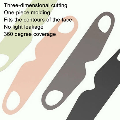 Strong Blackout Soft Relieve Fatigue Eye Protection Skin-Friendly Breathable Elasticity Washable Eye Mask, Size: M(Pink) by bashfashion