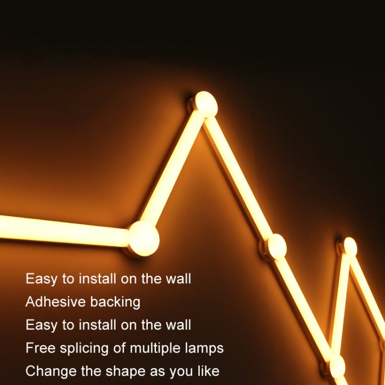 JSK-P26 Smart WiFi Bluetooth Version RGB Direct Illumination Phantom Splicing Light, Support Amazon Alexa / Google Assistant / DuerOS, Style: 9 Sections+AU Plug Adapter(White) by bashfashion