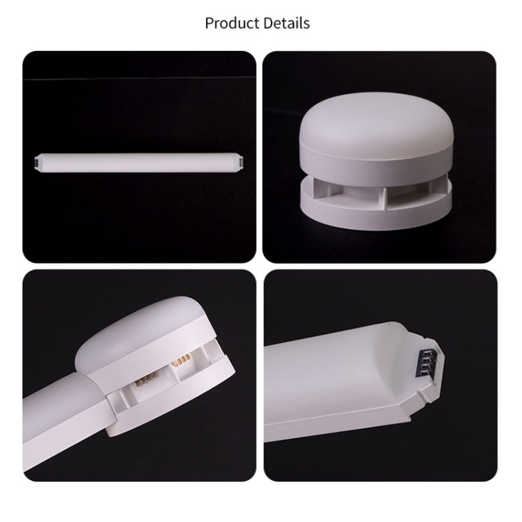 JSK-P26 Smart WiFi Bluetooth Version RGB Direct Illumination Phantom Splicing Light, Support Amazon Alexa / Google Assistant / DuerOS, Style: 9 Sections+AU Plug Adapter(White) by bashfashion