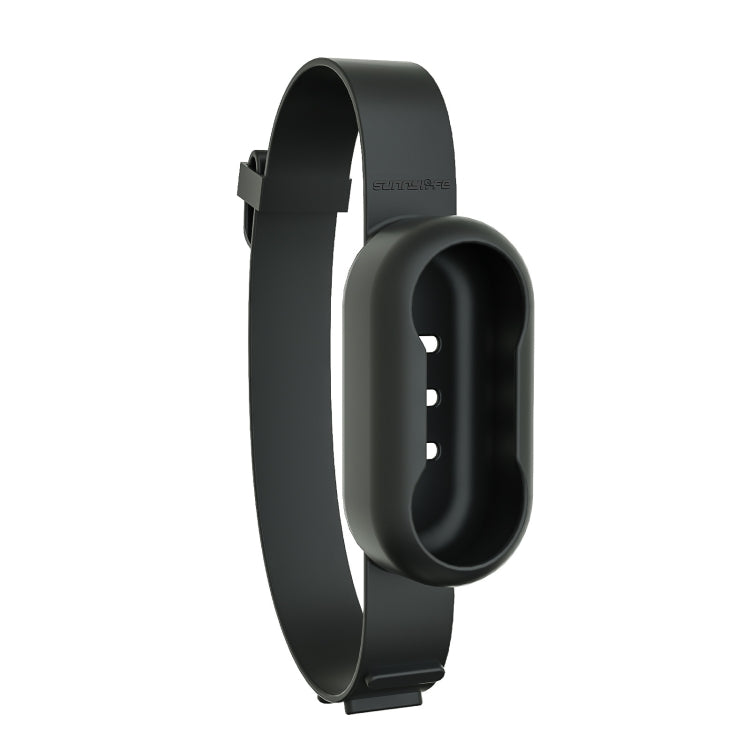 For Insta360 GO 3 / 3S Sunnylife IST-Q9335 Camera Silicone Case Wristband Bicycle Strap Expanding Accessories(Black) by Sunnylife