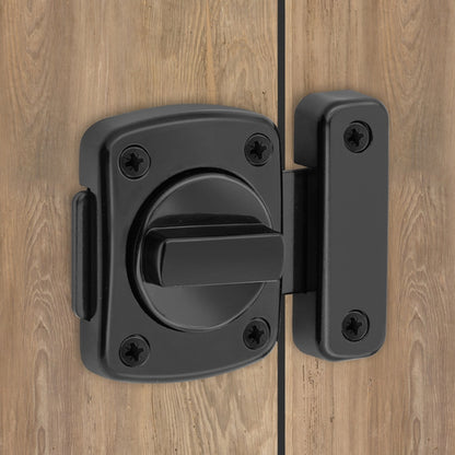 Stainless Steel Rotate Bolt Latch Anti-Theft Security Bathroom Door Lock Spring Latch, Specification: Extra Large Red Bronze by bashfashion