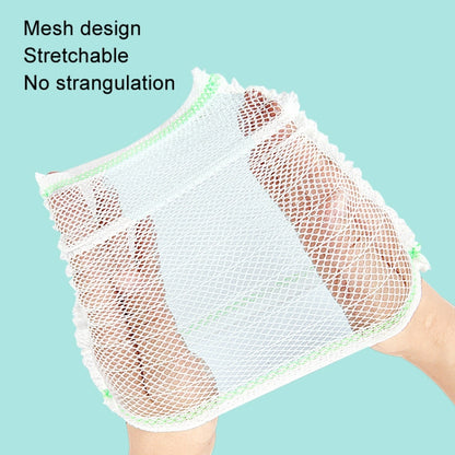 PICC Mesh Bandage Cover IOL Placement Fixation Nursing Isolation Mesh, Color: Red Edge M For 9-17.5kg by bashfashion