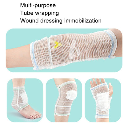 PICC Mesh Bandage Cover IOL Placement Fixation Nursing Isolation Mesh, Color: Red Edge M For 9-17.5kg by bashfashion