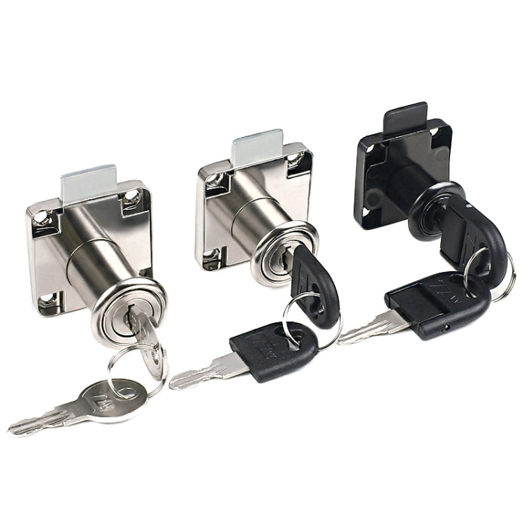 Drawer Lock Furniture Closet Door Office Filing Cabinet Lock, Model: 136-22(Black Folding Key) by bashfashion