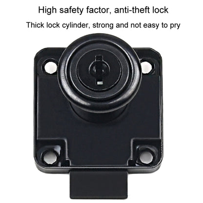 Drawer Lock Furniture Closet Door Office Filing Cabinet Lock, Model: 136-22(Silver Folding Key) by bashfashion