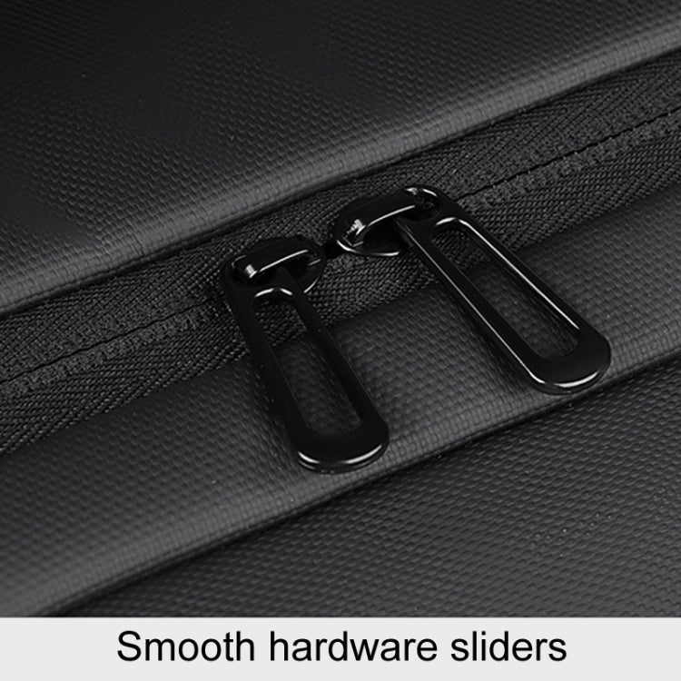 WEIXIER B726 Simple Expandable Double-Shoulder Backpack Large Capacity Business Casual Bag(Black) by WEIXIER