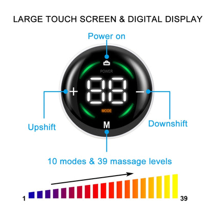 Cervical Massager EMS Pulse Therapy Device Full Body Massage Patch, Spec: Double Host Without Remote by bashfashion