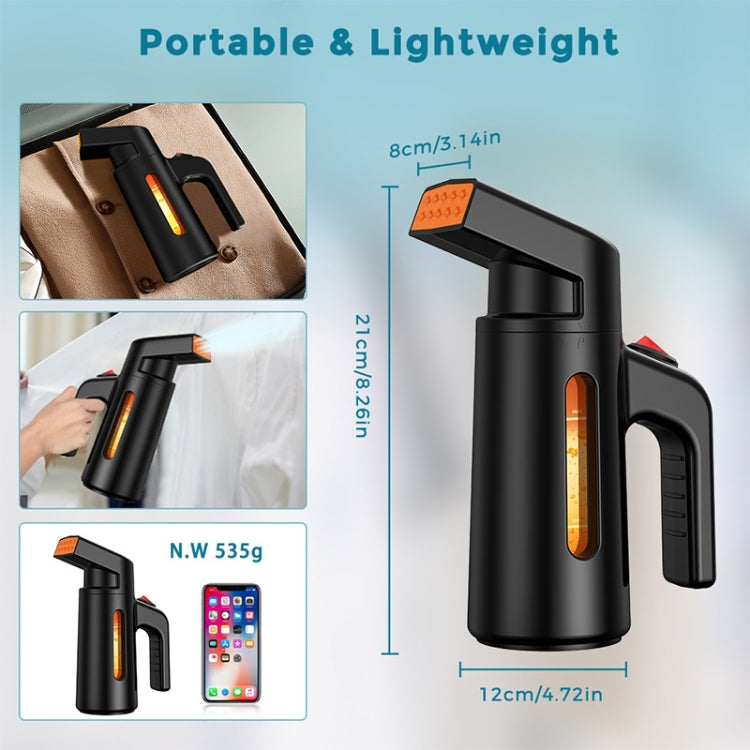 GY-168 Portable Handheld Hanging Iron Wet And Dry Dual-Use Electric Iron, Spec: EU Plug by bashfashion