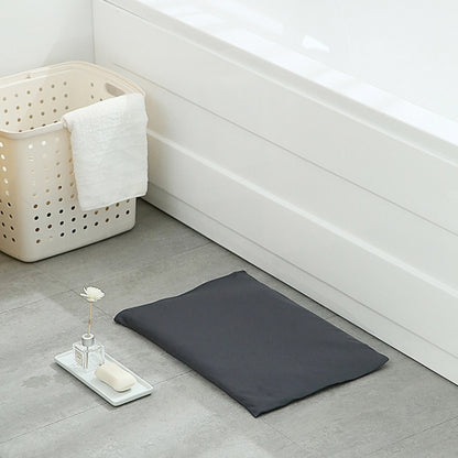 Diatomaceous Earth Water-absorbing Quick-drying Floor Mat Bathroom Non-slip Diatom Mud Soft Mat, Size: 60x40cm(Light Gray) by bashfashion