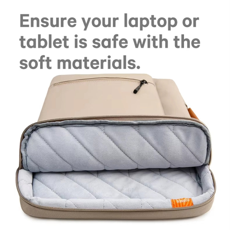 BANGE BG-6802 Laptop Bag Notebook Protective Case, Color: Pink Large by BANGE