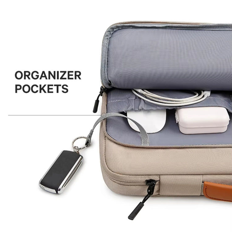 BANGE BG-6802 Laptop Bag Notebook Protective Case, Color: Black Large by BANGE