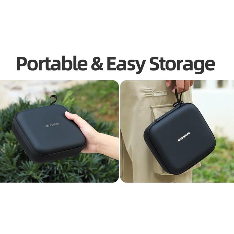 For DJI Flip Sunnylife FP-B957 Storage Bag Mini Vlog Aerial Camera Protective Case(Orange) by Sunnylife