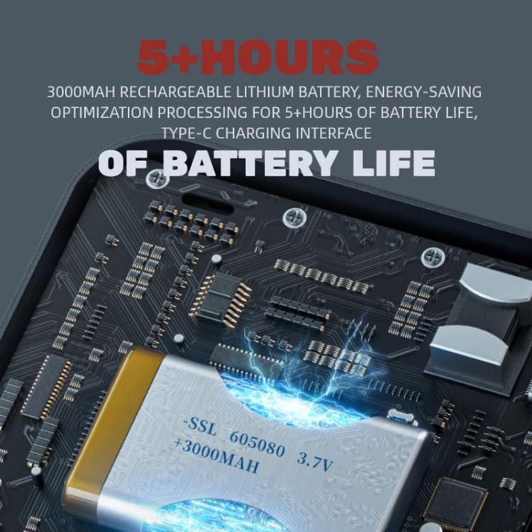 O30S 3.5-inch IPS Screen Open Source Handheld Game Console Linux System, Memory: 64G(Black) by bashfashion