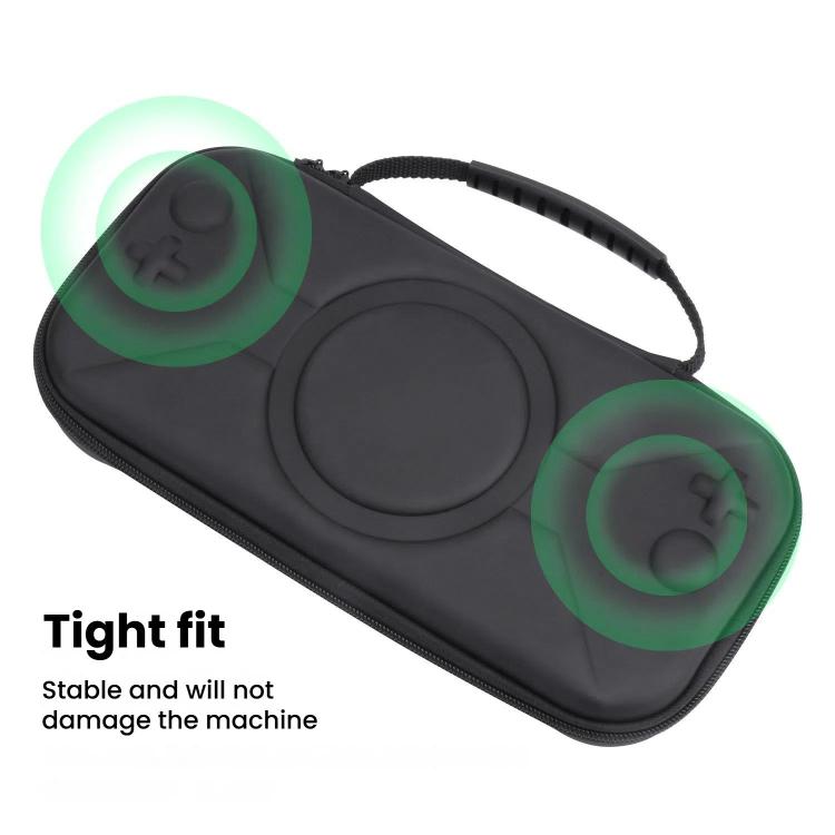 For Nintendo Switch 2 Storage Bag Portable O-Pattern Handbag(Fabric Gray) by bashfashion