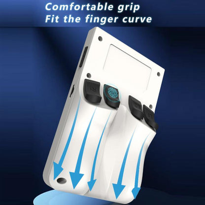 Portable Open Source GBA/FC Arcade Handheld Game Console, Size: 64G(Transparent Black) by bashfashion